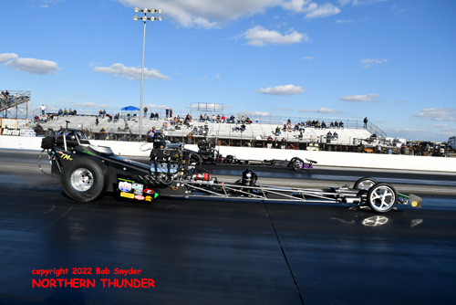 Jim Murphy - 'WWII' (near lane) vs Tyler Hester 
(far lane) - NTF